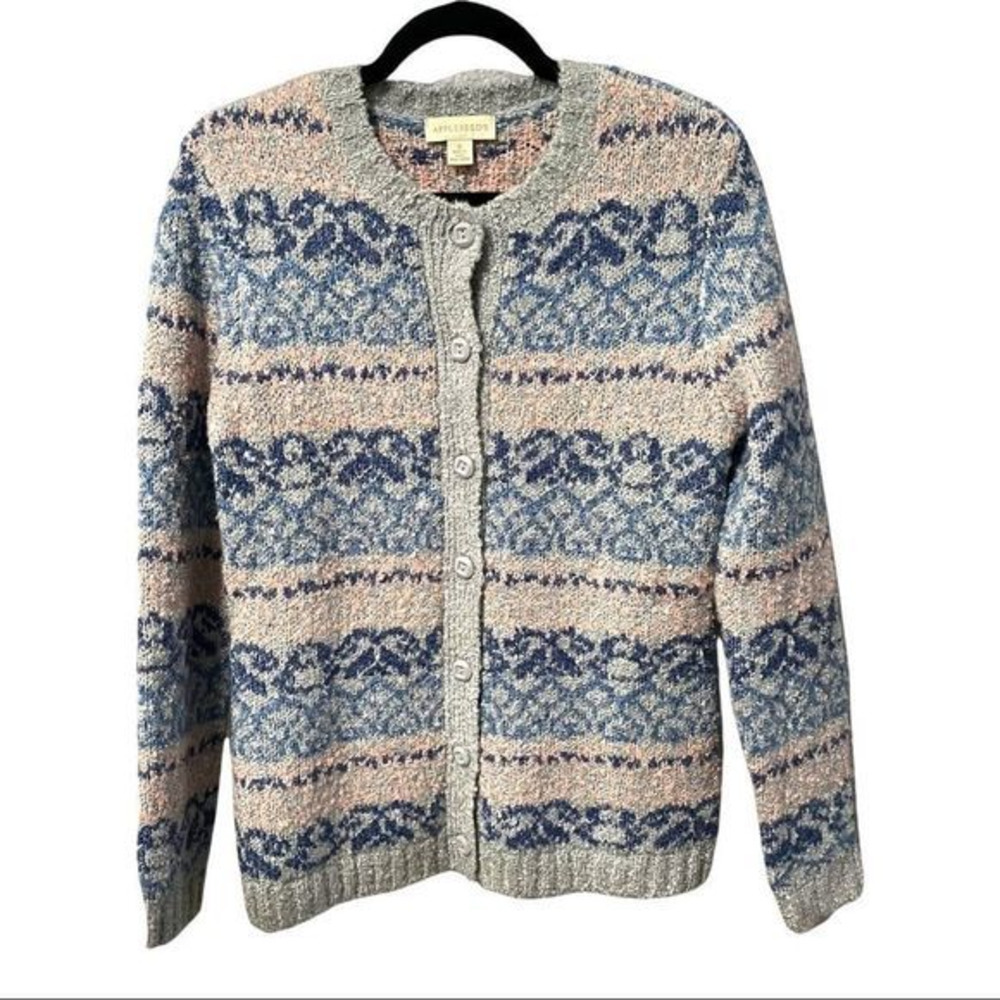 Appleseed’s‎ sweater button up cardigan Size Small